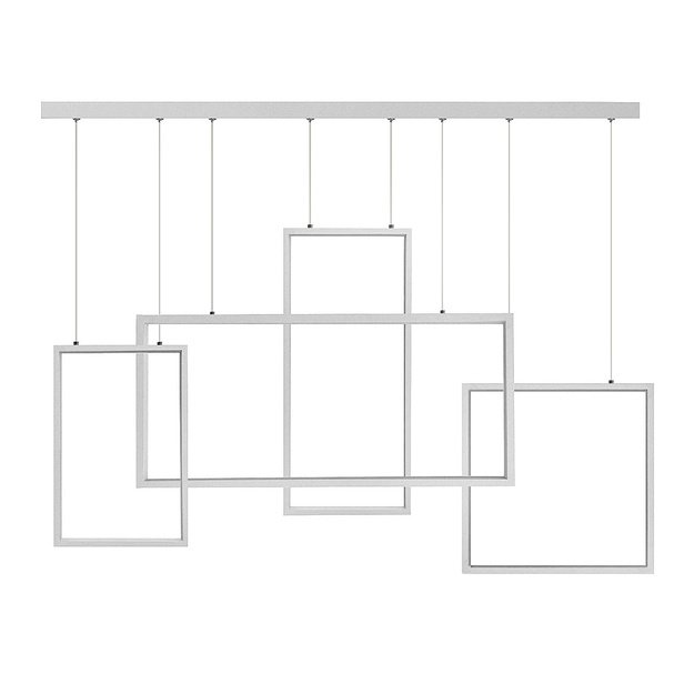Led Hanging Rectangles lamp 75W white 4000K DL-G04 1