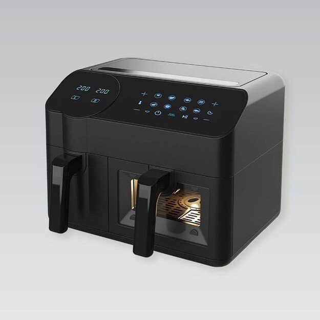 Maestro MR-760 Double deep fat fryer 3.5L+6L Black 4
