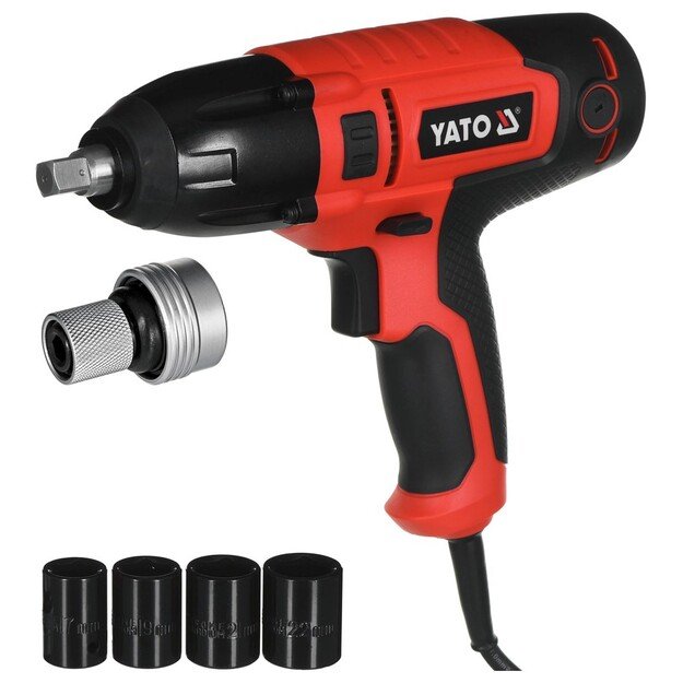 YATO ELECTRIC IMPACT WRENCH 450W 1/2  450Nm 12