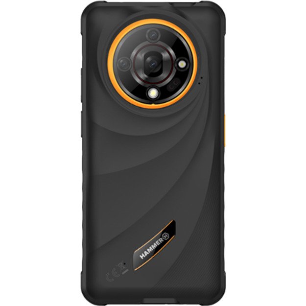 HAMMER Hammer Iron 6 (Black) DS 6.56  IPS TFT 720x1612/2GHz/128GB/6GB RAM/Android 14/microSDXC/WiFi,BT,4G | Hammer 6