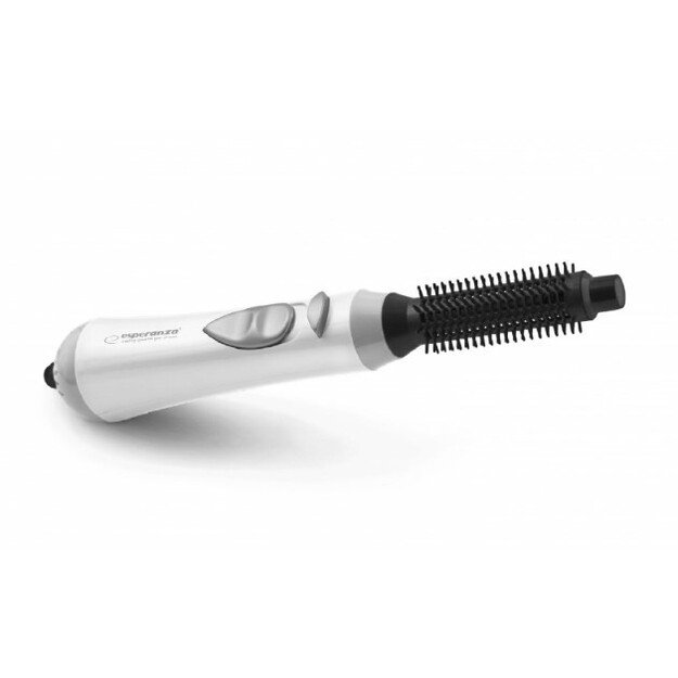 Rotating hair brush for hair Esperanza Nefertiti EBL001W (400W, white color)