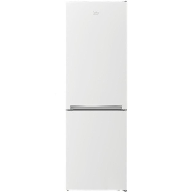 BEKO Refrigerator | RCSA366K40WN | Energy efficiency class E | Free standing | Combi | Height 185.2 cm | Fridge net capacity 223