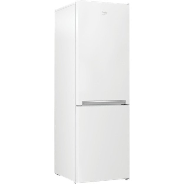 BEKO Refrigerator | RCSA366K40WN | Energy efficiency class E | Free standing | Combi | Height 185.2 cm | Fridge net capacity 223
