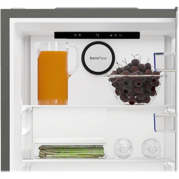 BEKO Refrigerator | B5RCNA405HXBR1 | Energy efficiency class D | Free standing | Combi | Height 203.5 cm | No Frost system | Fri 4