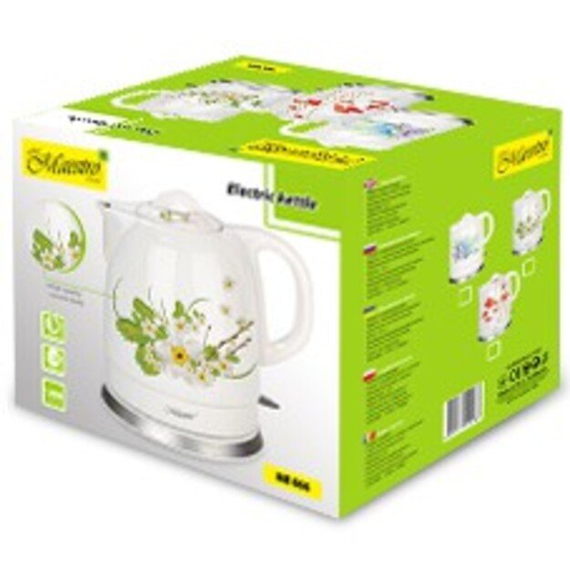 Keramikinis virdulys 1,5L Maestro MR-066-RED 2