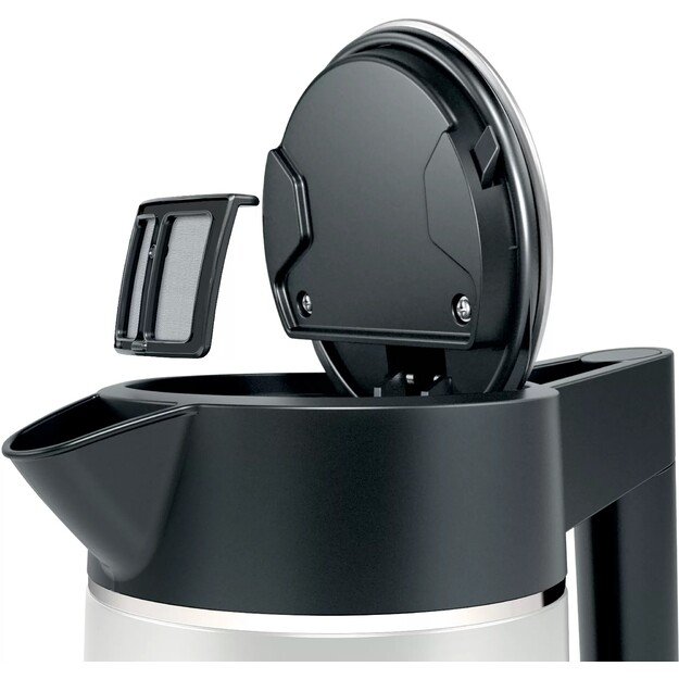 Bosch DesignLine electric kettle 1.7 L 2400 W Black, Silver 9