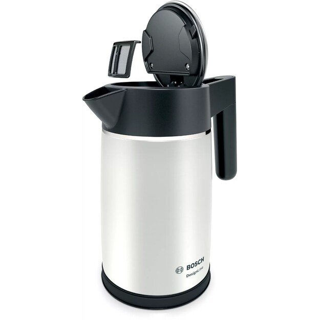 Bosch DesignLine electric kettle 1.7 L 2400 W Black, Silver 2