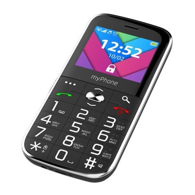 myPhone Halo C | Black | 2.2   | TFT | 32 MB | 32 MB | Dual SIM | Main camera resolution 0.3 MP | 1900 mAh