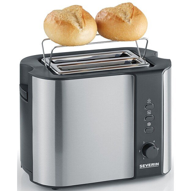 Severin 2589 2 slice(s) 800 W Black, Stainless steel