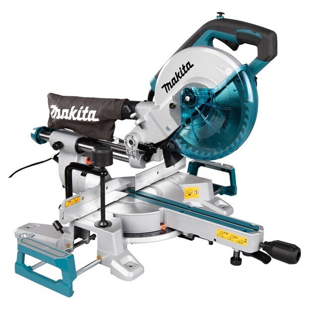 MAKITA. MITRE SAW SAW 216/1200W LS0816F WITH FEED 65x305mm LED