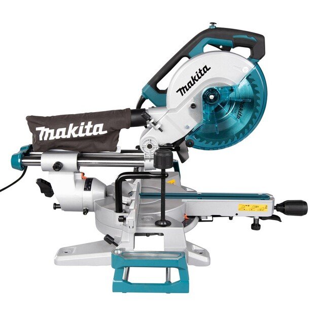 MAKITA. MITRE SAW SAW 216/1200W LS0816F WITH FEED 65x305mm LED