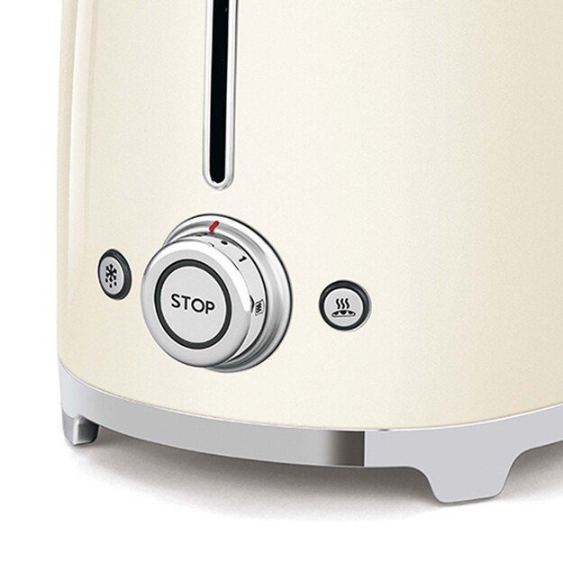 Smeg 50 s Style Toaster TSF02CREU Cream