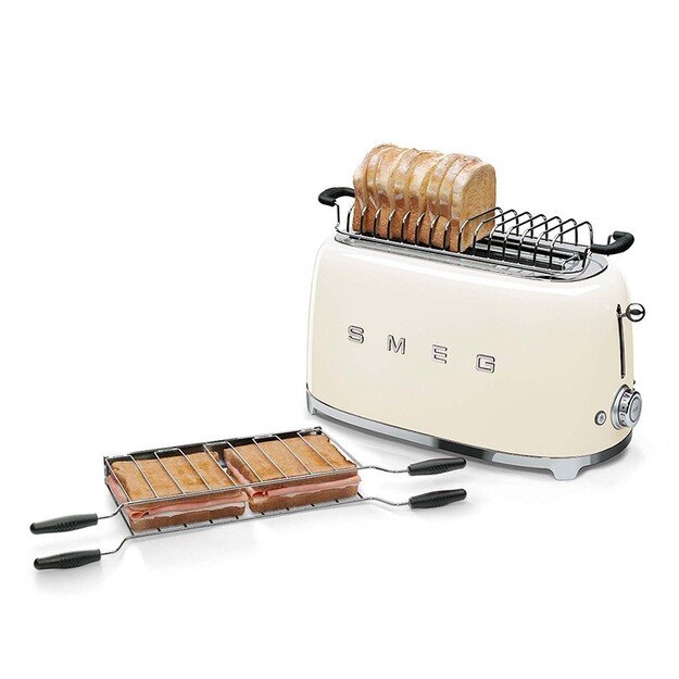 Smeg 50 s Style Toaster TSF02CREU Cream