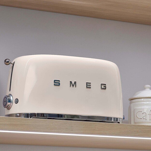 Smeg 50 s Style Toaster TSF02CREU Cream