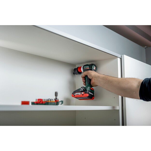 Metabo BS 18 L BL Q 1700 RPM 900 g Black, Green, Red, Silver