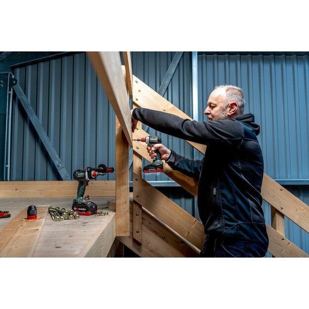 Metabo BS 18 L BL Q 1700 RPM 900 g Black, Green, Red, Silver