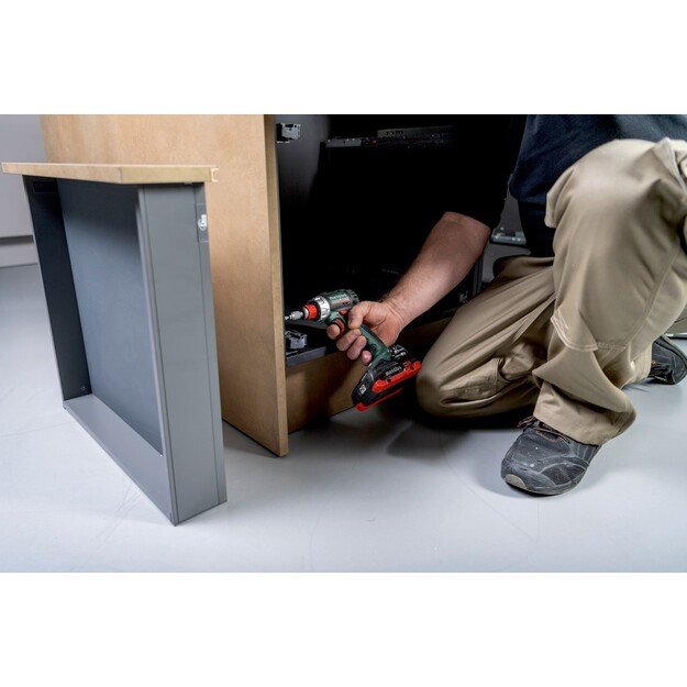 Metabo BS 18 L BL Q 1700 RPM 900 g Black, Green, Red, Silver