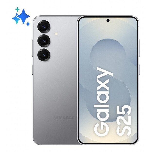 Samsung Galaxy S25 15.8 cm (6.2 ) Dual SIM Android 15 5G USB Type-C 12 GB 512 GB 4000 mAh Silver
