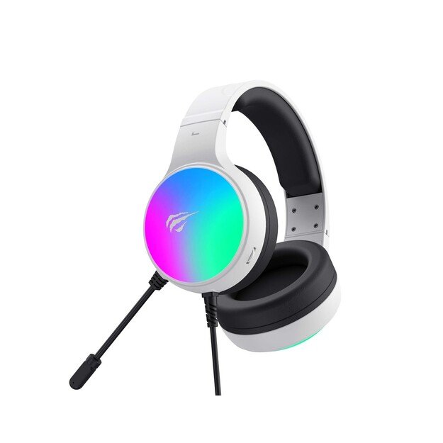 Havit H2043U - gaming headphones (black and white)