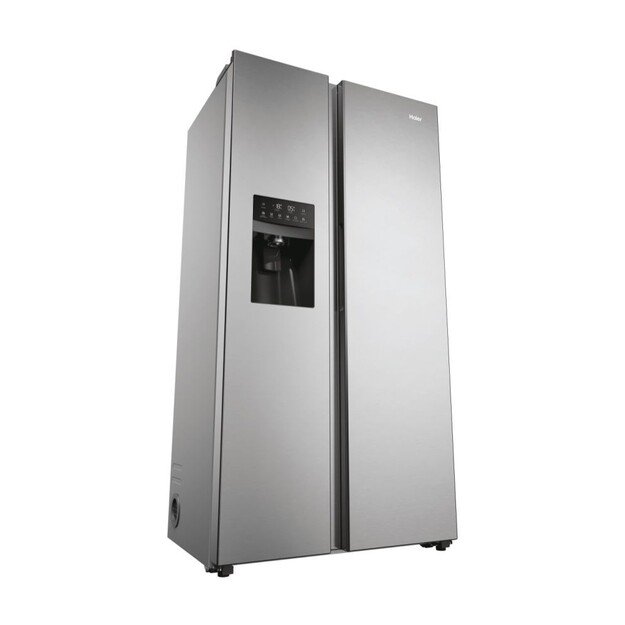Haier SBS 90 Serie 5 HSR5918DIMP Free-standing double-sided fridge-freezer combination 511 l D Platinum, stainless steel 14