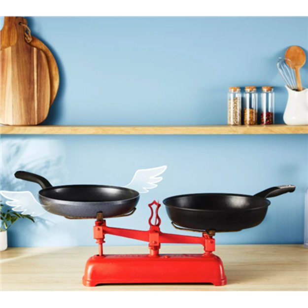 TEFAL Pan | H0560642 | Frying | Diameter 28 cm | Suitable for induction hob | Fixed handle | Black
