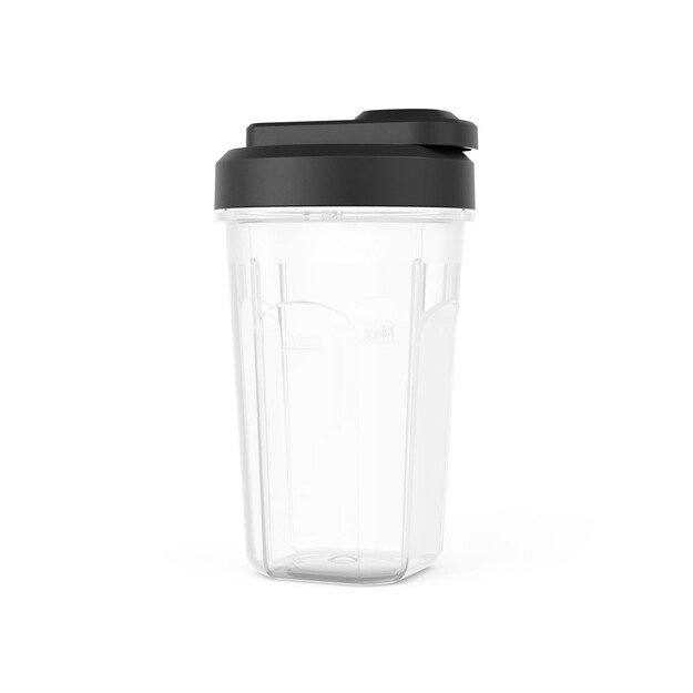 Electrolux E4CB1-6ST 1 L Tabletop blender 350 W Black, Stainless steel, Transparent