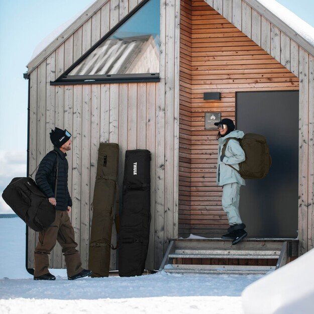 Thule 4941 Roundtrip Ski and Snowboard Duffel 80L Dark Slate 1