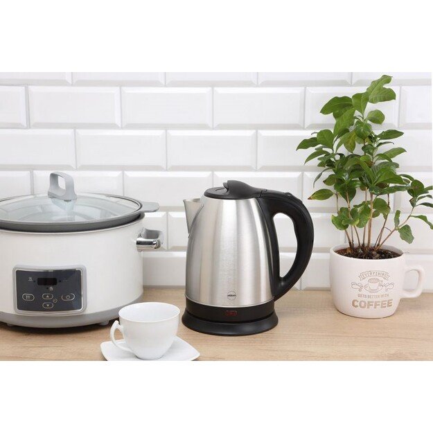 ELDOM Steel kettle HUMI, 1800 W, capacity 1.7L, hob 6