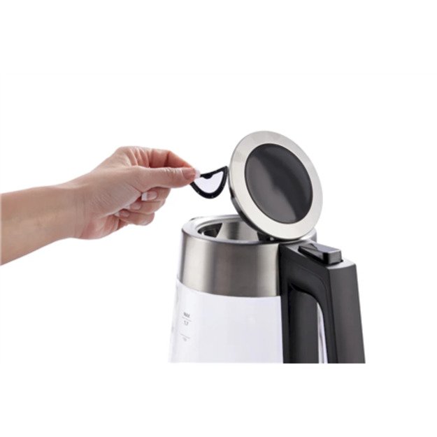 Gorenje | K17OGS | Kettle | Electric | 1.7 L | 2200 W | 360&deg; rotational base | Stainless steel/Glass | Stainless steel