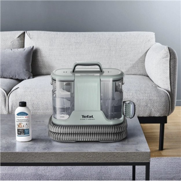 TEFAL Carpet and Upholstery Cleaner | IZ3020F0 Clean it Compact | Corded operating | Washing function | 400 W | Operating radius