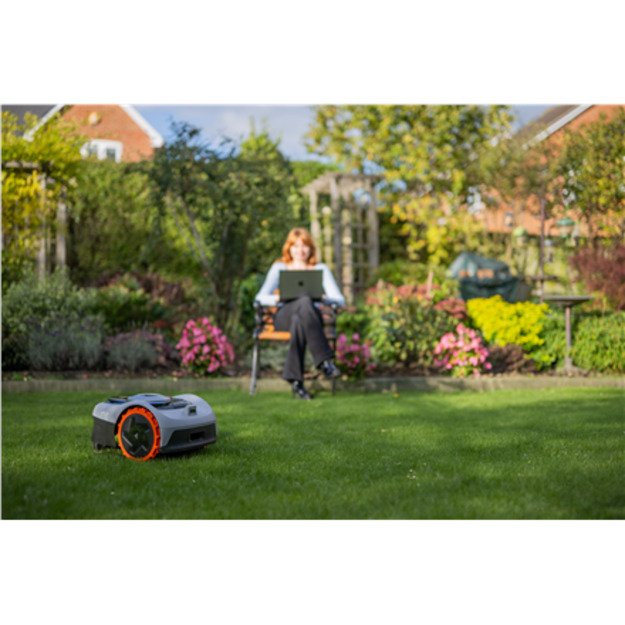 Segway | Navimow Robot Lawn Mower | i105E | Mowing Area 500 m² | Waterproof IPX6 | 58 dB | Charging station 3