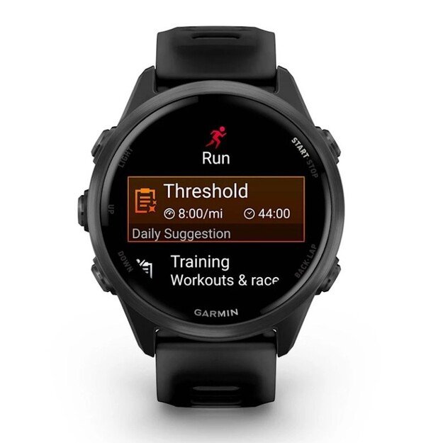 Garmin Forerunner 570 3.05 cm (1.2 ) AMOLED 42 mm Digital 390 x 390 pixels Touchscreen Black Wi-Fi GPS (satellite)