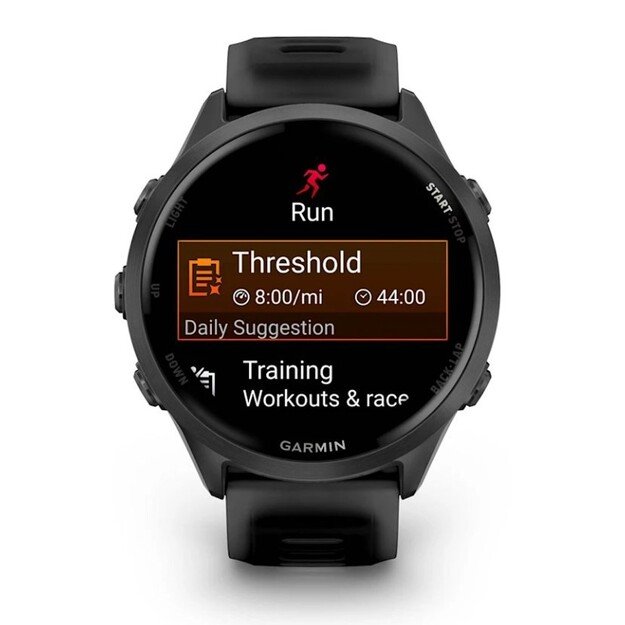 Garmin Forerunner 570 3.56 cm (1.4 ) AMOLED 47 mm Digital 454 x 454 pixels Touchscreen Black Wi-Fi GPS (satellite)
