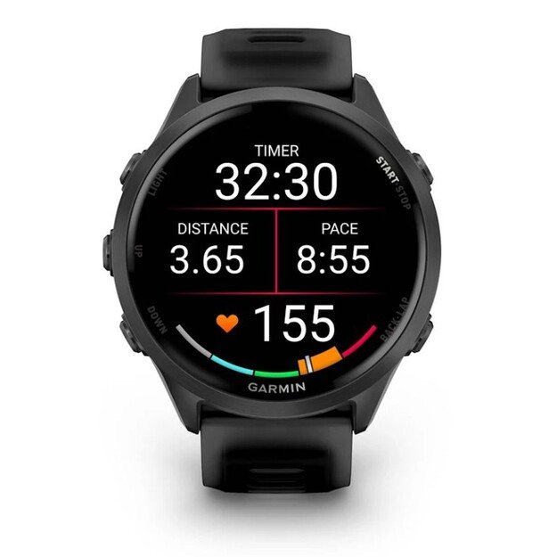 Garmin Forerunner 570 3.56 cm (1.4 ) AMOLED 47 mm Digital 454 x 454 pixels Touchscreen Black Wi-Fi GPS (satellite)