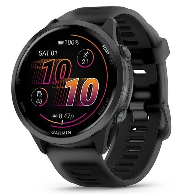 Garmin Forerunner 570 3.56 cm (1.4 ) AMOLED 47 mm Digital 454 x 454 pixels Touchscreen Black Wi-Fi GPS (satellite)