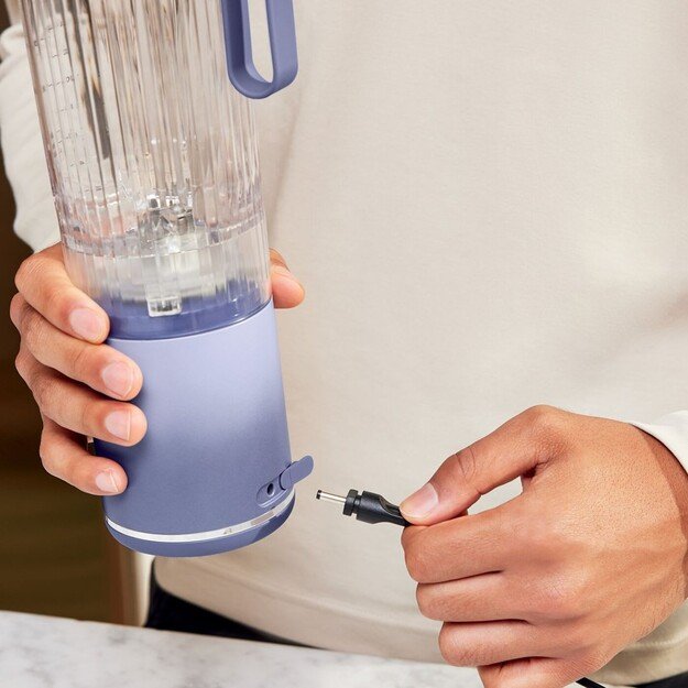 SharkNinja BC251EULD Blast Max Mixer/Blender/Smoothie Maker, 570 ml, lavendel