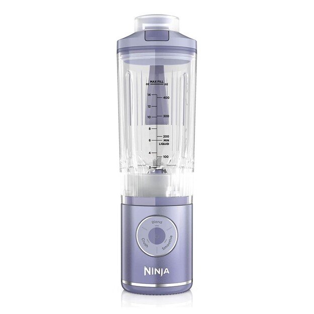 SharkNinja BC251EULD Blast Max Mixer/Blender/Smoothie Maker, 570 ml, lavendel