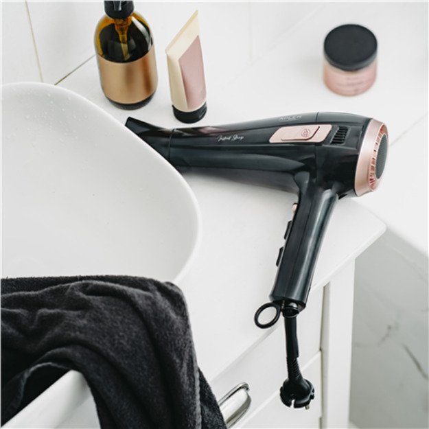 Adler Hair dryer with retractable power cord | AD 2283 | 2400 W | Number of temperature settings 3 | Diffuser nozzle | Black 3