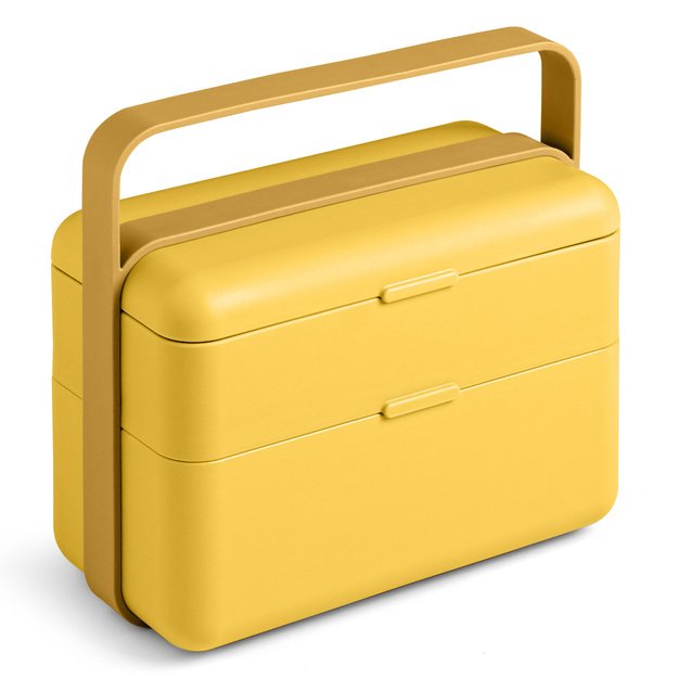 Lunchbox Bauletto, M, yellow, Create Collection