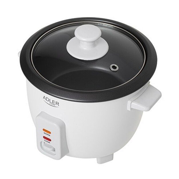 Adler AD 6418 Rice cooker Black, Stainless steel 1000 W 10