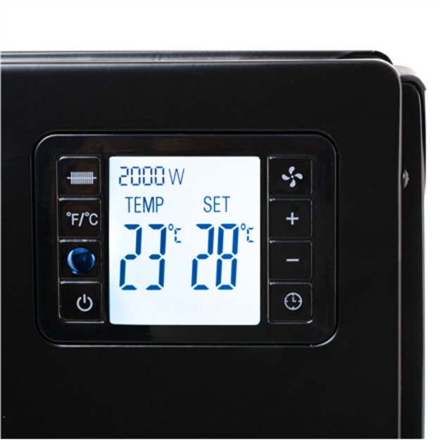 Camry Fan Heater with Remote Control | CR 7739 | Convection Heater | 2000 W | Number of power levels 3 (750W 7