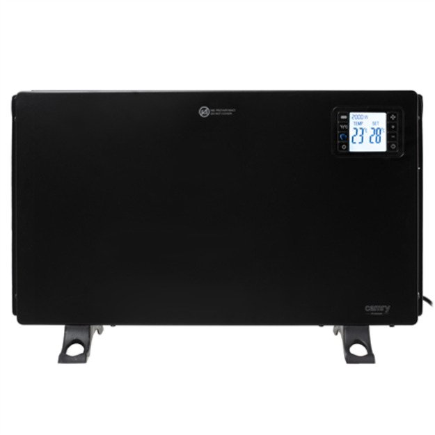 Camry Fan Heater with Remote Control | CR 7739 | Convection Heater | 2000 W | Number of power levels 3 (750W 9