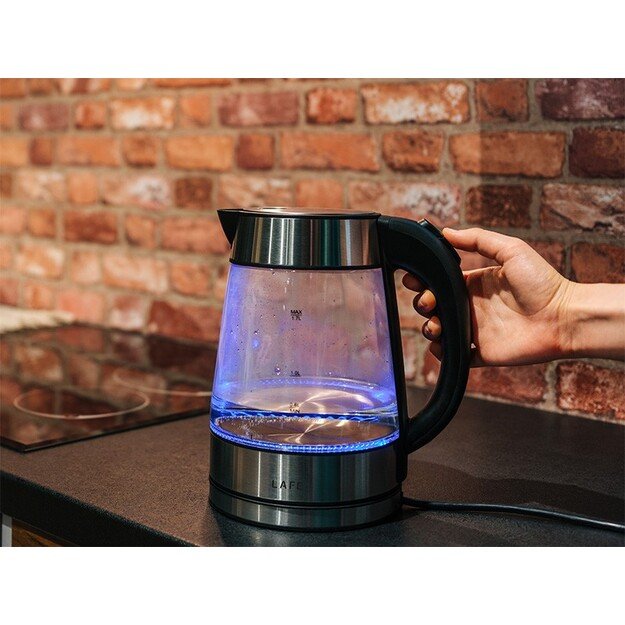 Lafe 47618 Electric Kettle Essential Glass 1.7L 3