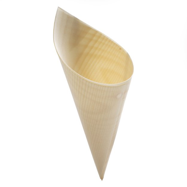 Bamboo cone, 4.5x12.5 cm, 50 pcs