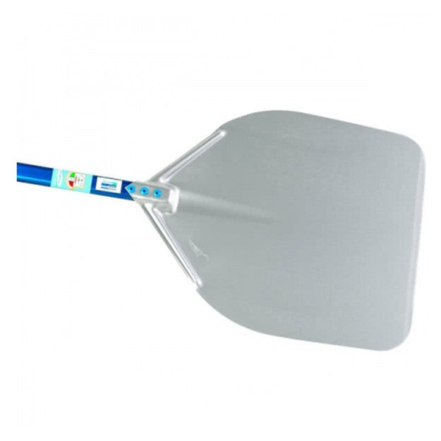 Pizza peel, 60 cm long, rectangular, aluminum