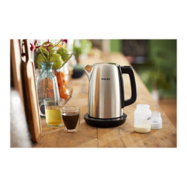 Philips | Kettle | HD9359/90 | Electric | 2200 W | 1.7 L | Plastic/Stainless Steel | 360&deg; rotational base | Grey