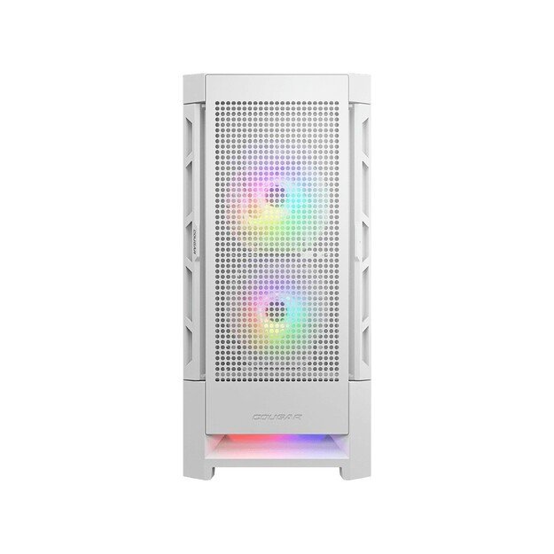 COUGAR Midi Tower Case Airface, ARGB, White