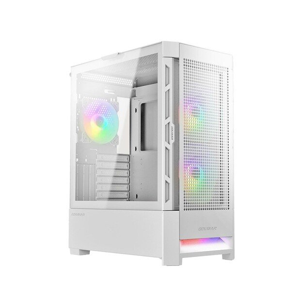 COUGAR Midi Tower Case Airface, ARGB, White