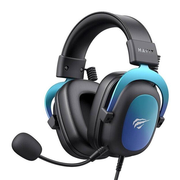 Gaming headphones bluetooth HAVIT H2002U PRO black/blue