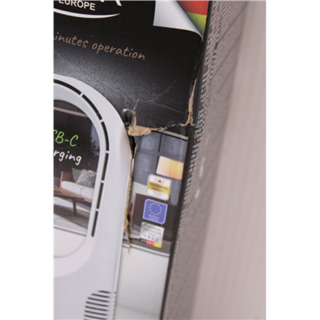 SALE OUT. Adler Bladeless Rechargeable Fan | AD 7343 | Desk Fan | DAMAGED PACKAGING | White | Diameter 14 cm | Number of speeds 